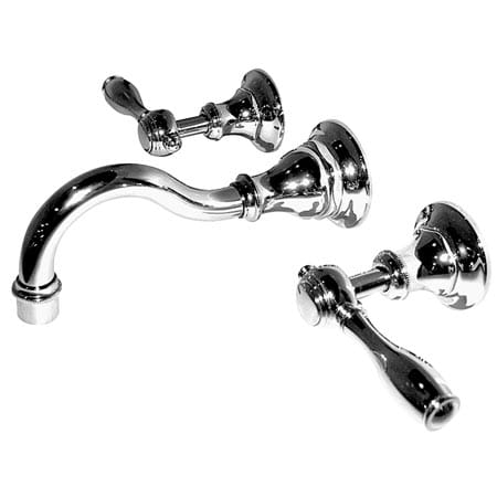 Newport Brass Wall Mount Lavatory Faucet in Satin Nickel (Pvd) 3-1771-15S